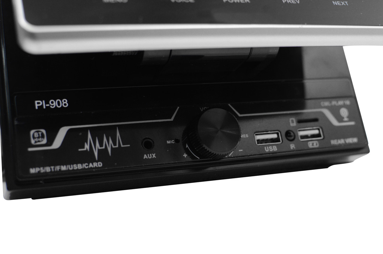 Автомагнітола Pi-908 2Din універсальна з вертикальним екраном 9.5 Tesla Style ∙ GPS навігатор ∙ Bluetooth ∙ Wi-Fi ∙ Пульт на кермо - мініатюра 4