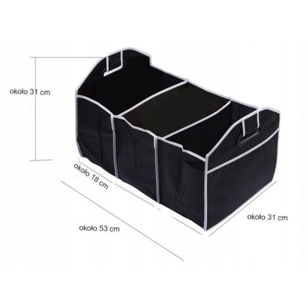 Автомобільний органайзер у багажник Car Boot Organizer Сумка з ручками в авто - мініатюра 6