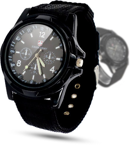 Оригінальний чоловічий наручний годинник Swiss Army Military Кварцовий армійський годинник - мініатюра 2