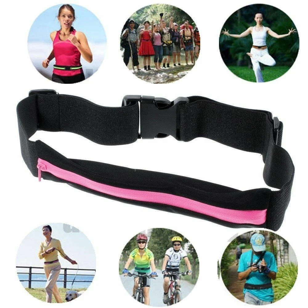 Спортивна поясна сумка Go Runners Pocket Belt для бігу ∙ Спортивний органайзер - бананка на пояс з кишенями - мініатюра 7
