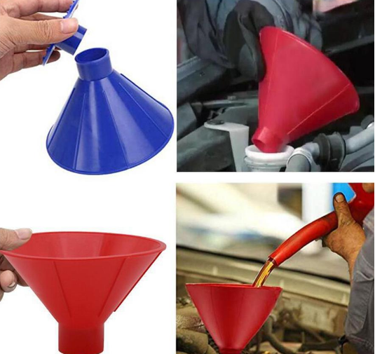 Автомобільний скребок для очищення льоду Funnel Snow Removal ∙ Прилад для чищення автомобільного скла від льоду та снігу ∙ Скребок для лобового скла автомобіля з лійкою лійкою 2 в 1 - мініатюра 3