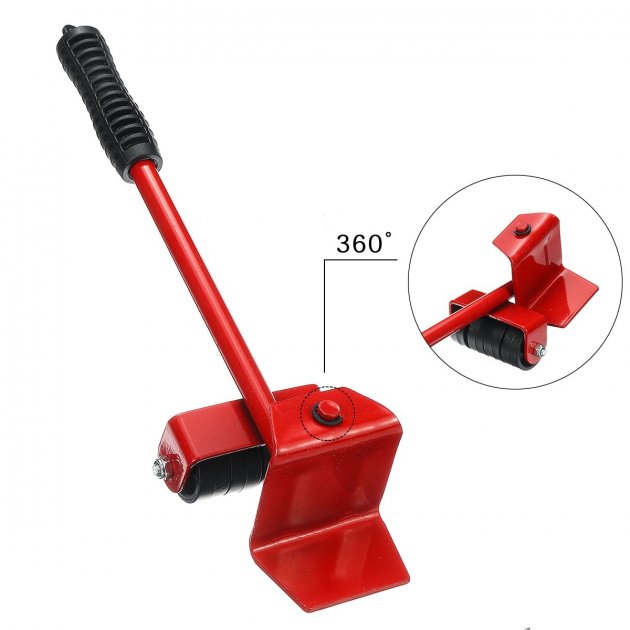 Набір для переміщення меблів та важких предметів Furniture Mover Rollers - мініатюра 9