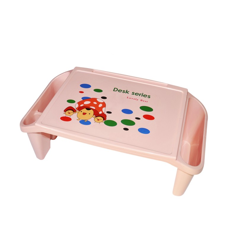 Стіл – органайзер дитячий універсальний Arivans ∙ Столик для дитини функціональний з комірками та тримачем планшета/смартфона 55х30х22 см - мініатюра 5