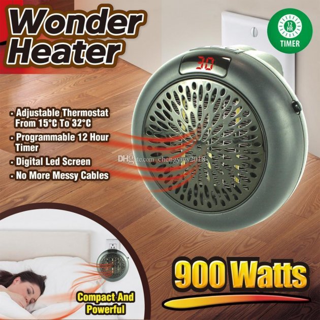 Портативний обігрівач Wonder Heater KLW-019A1 900Вт - мініатюра 5