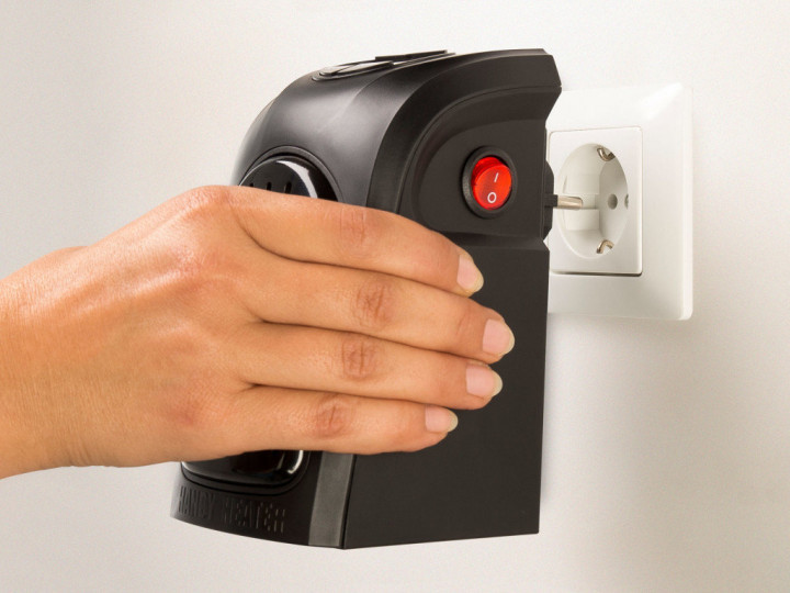 Портативний міні обігрівач ∙ Електрообігрівач ∙ Тепловентилятор Handy Heater 400W 11453 - мініатюра 2