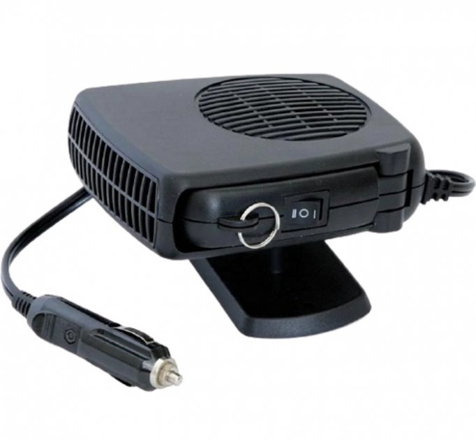 Автомобільний тепловентилятор CAR FAN CF-703 ∙ Портативний автомобільний обігрівач салону дуйка в авто від прикурювача - мініатюра 2