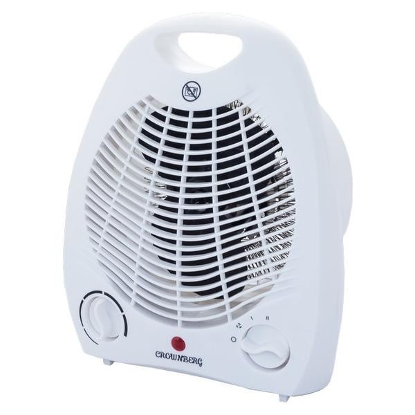 Тепловентилятор спіральний електричний ∙ Обігрівач – дуйка Crownberg CB-7747 2000 Вт - мініатюра 2