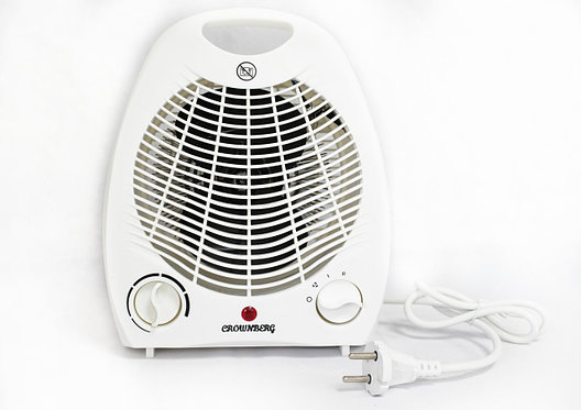 Тепловентилятор спіральний електричний ∙ Обігрівач – дуйка Crownberg CB-7747 2000 Вт - мініатюра 3