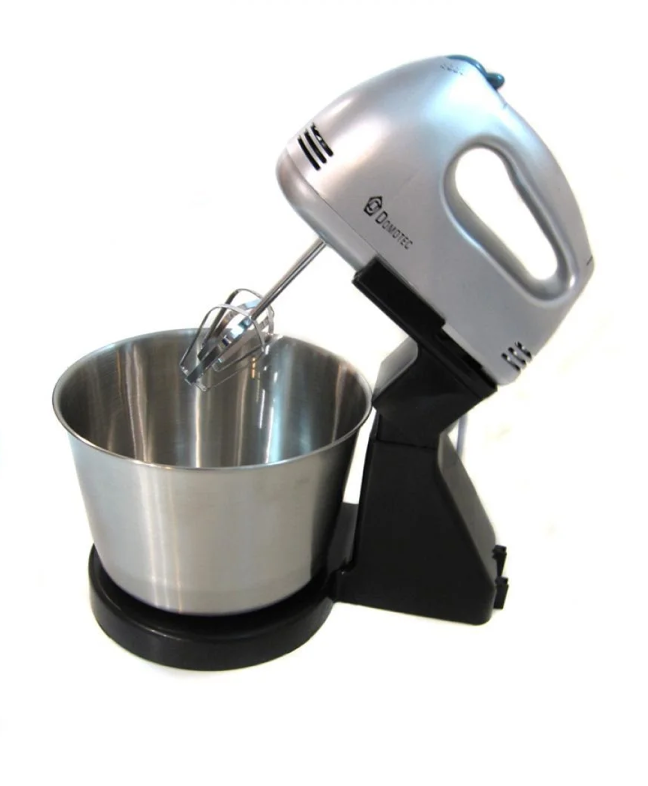 Міксер DOMOTEC MS-1133 2 в 1 стаціонарний / ручний ∙ Міксер – блендер – тістоміс з металевою чашею 2л - мініатюра 4