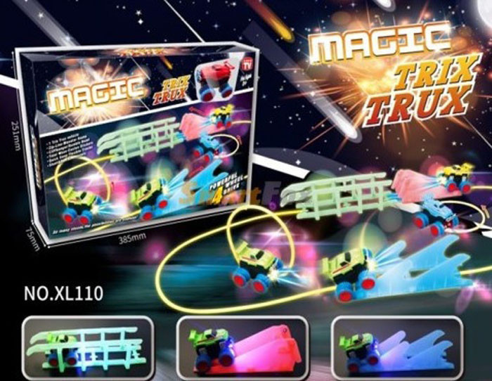 Ігрова гоночна траса Magic Trix Trux Канатний мотузковий трек + 1 машинка в комплекті - мініатюра 5