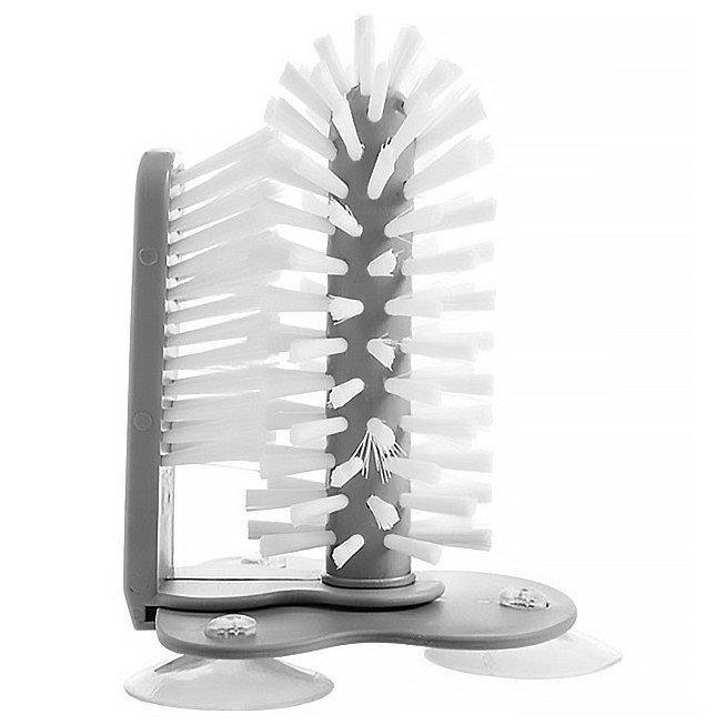 Щітка – йорж 17.5*14 см для миття склянок та пляшечок на присосці - мініатюра 5