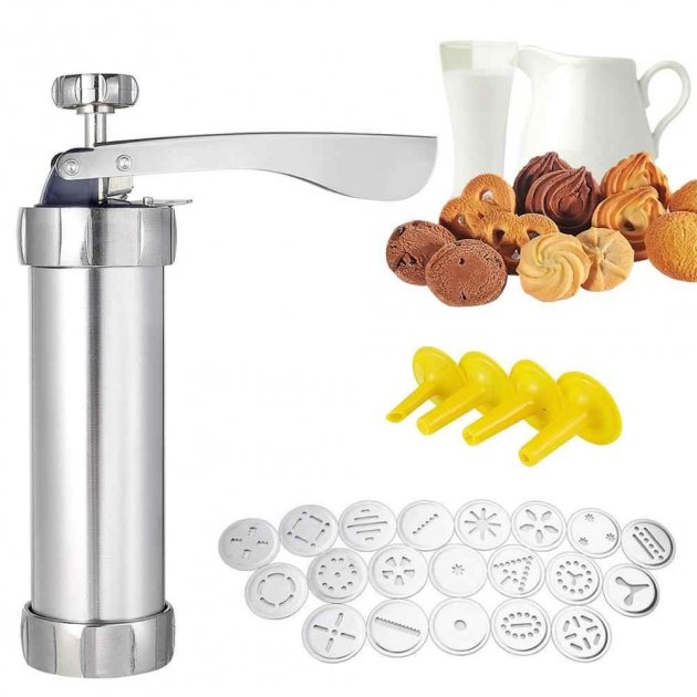 Кондитерський шприц – прес для печива 20 насадок Cookie Press