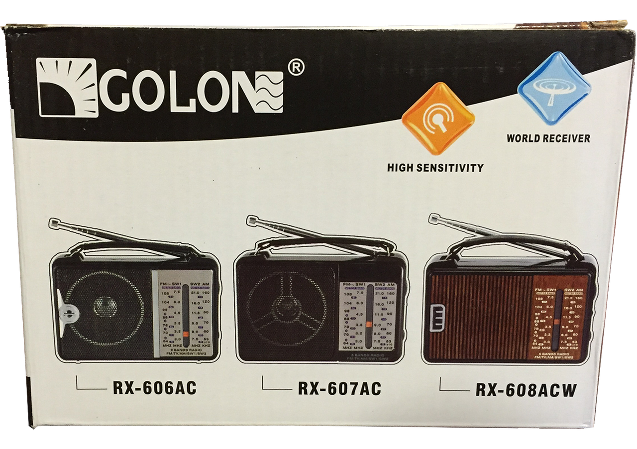 Радіоприймач GOLON RX-607 - мініатюра 2