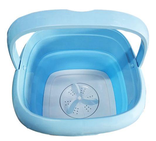 Складна пральна машина портативна мини-машинка для прання Maxtop Silicon Washing Machine - мініатюра 4