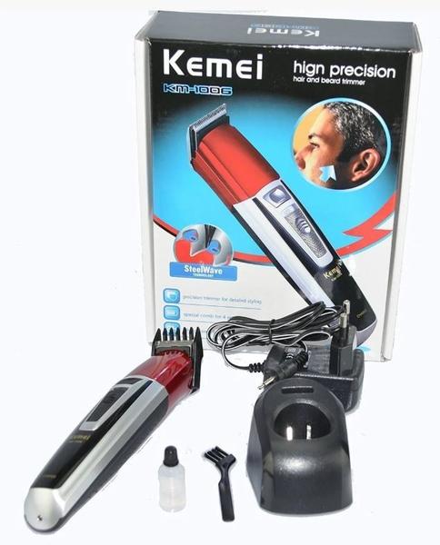 Професійна бездротова машинка для стрижки волосся Kemei LFQ-KM-1006 - мініатюра 3