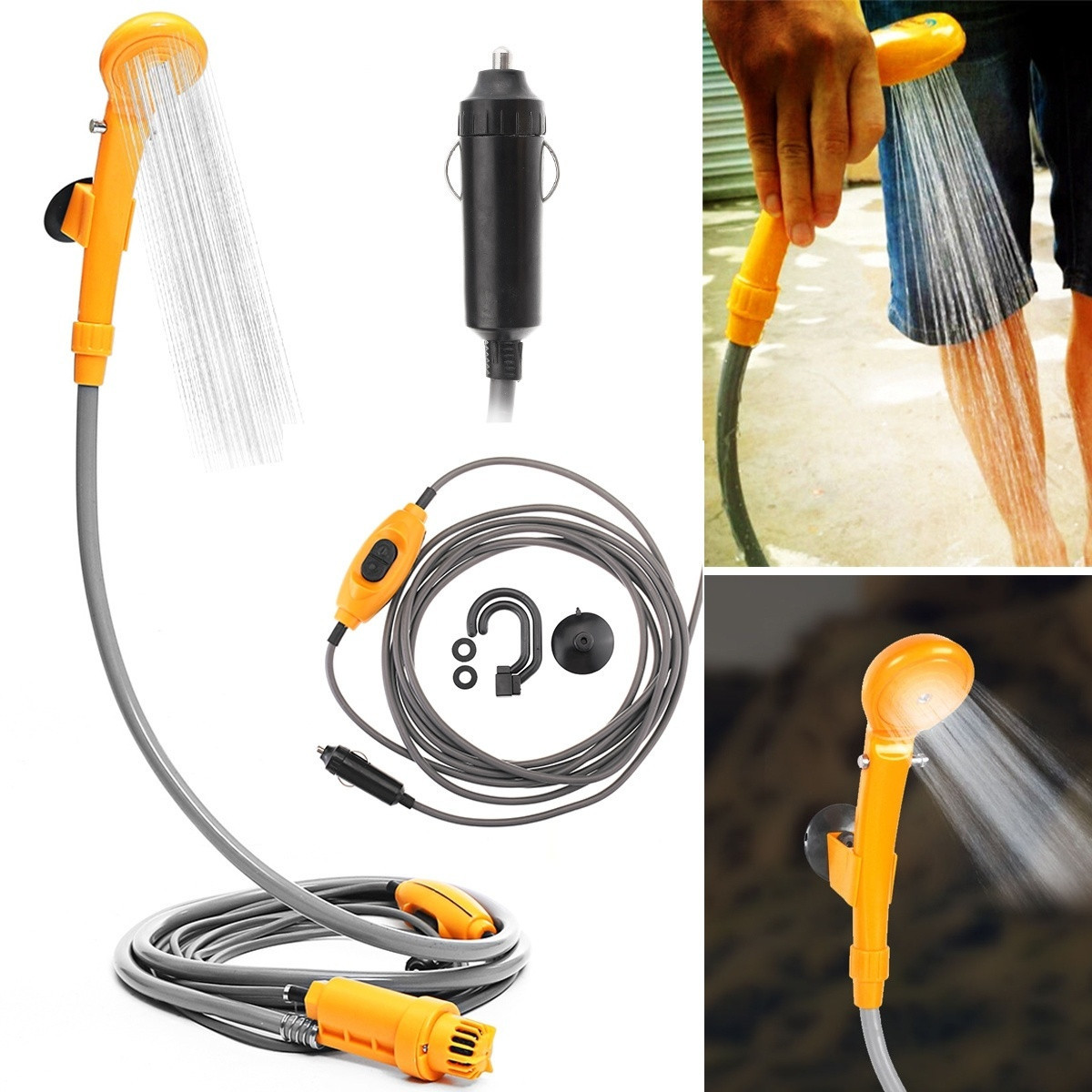 Портативний автомобільний душ ∙ Міні-мийка для автомобіля ∙ Автодуш Automobile Shower Set