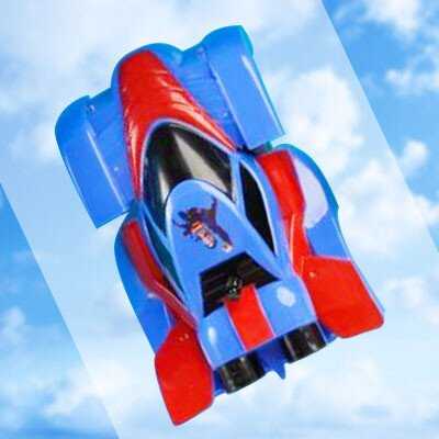 Антигравітаційна машинка на радіокеруванні Wall Climber Heroes 3299 ∙ Радіокерована дитяча машинка-Cупермен їздить по стінах та стелі ∙ Пульт ДК ∙ USB зарядка - мініатюра 5