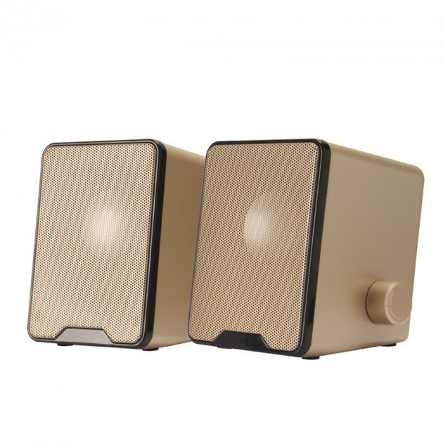 Компактні USB колонки для комп'ютера, ноутбука SPEAKER FT-280 2.0 ∙ Портативна акустика 2х3W - мініатюра 5