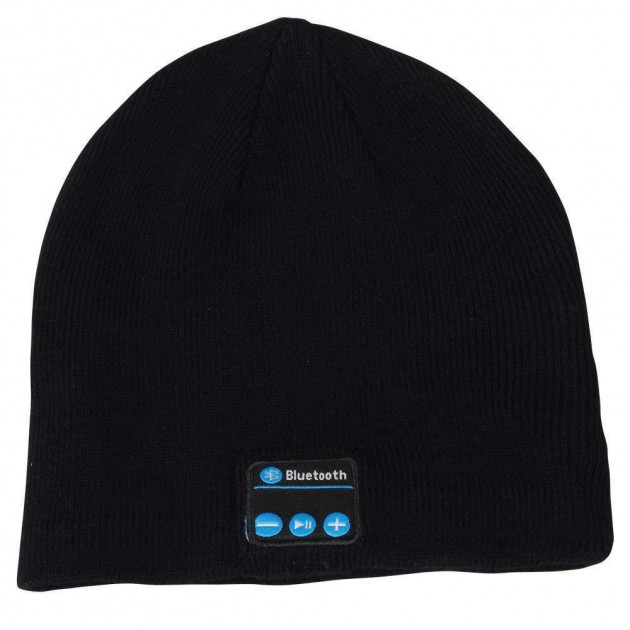 Шапка із вбудованими bluetooth навушниками SPS Hat BT ∙ Портативна колонка-шапка Bluetooth music hat - мініатюра 3