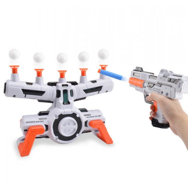 Дитячий повітряний тир Shooting X-Target B2127 ∙ Прицільна стрілянина по точковій мішені кульками ∙ Світиться у темряві