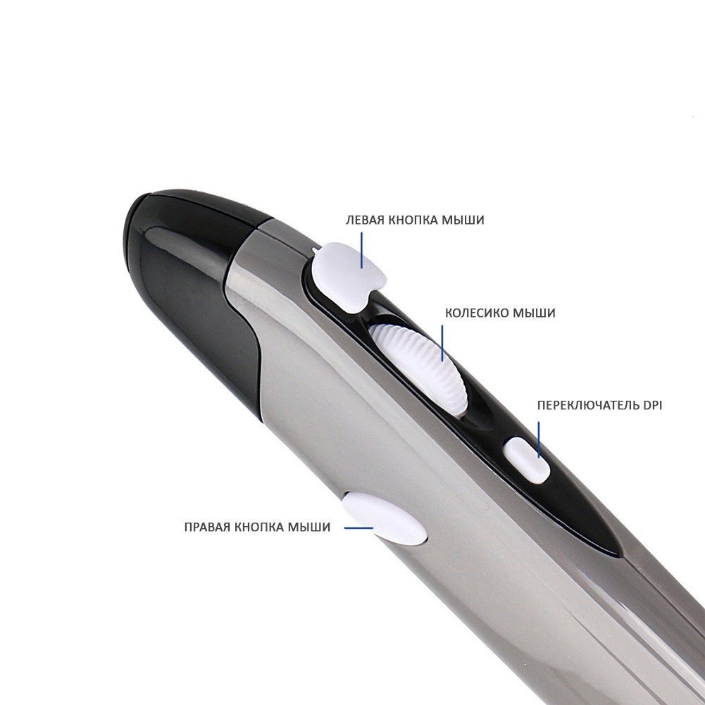 Бездротова миша – ручка ∙ Оптичний універсальний пульт Pocket Wireless Mouse - мініатюра 2