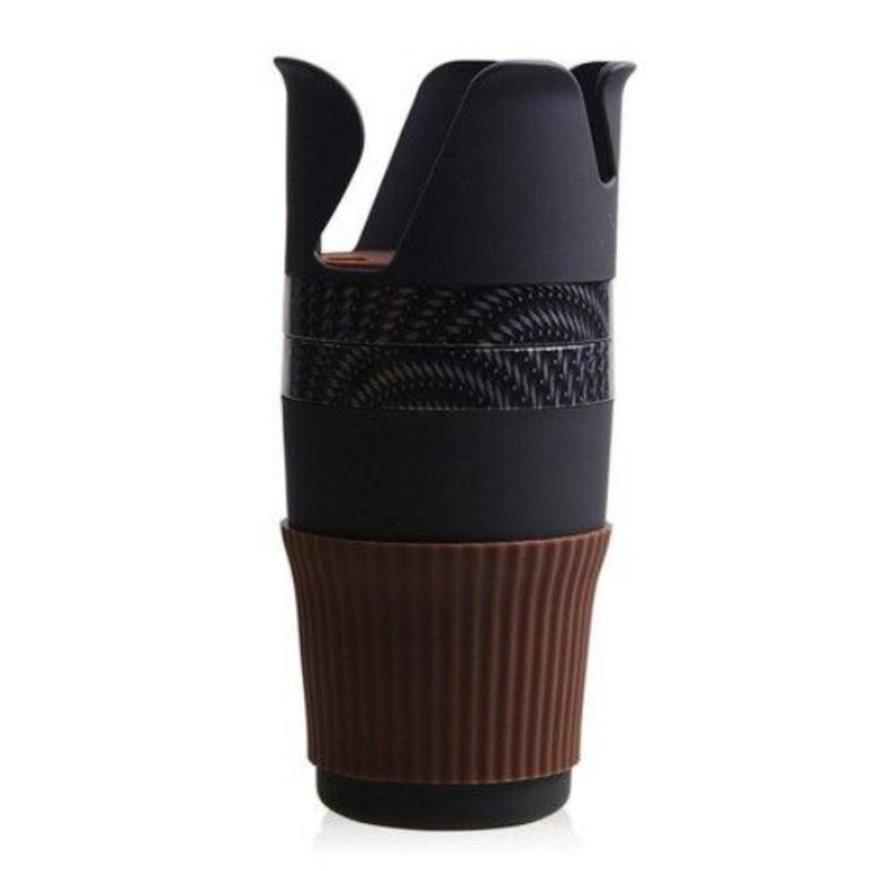 Автомобільний холдер підстаканник у машину Car holder Multi cup 5 в 1 ∙ Мультичашка – органайзер тримач склянок, напоїв, телефону та аксесуарів - мініатюра 3