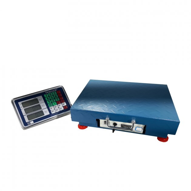 Бездротові електронні платформні ваги з Wi Fi до 300 кг NOKASONIC NK-300 ∙ РК-дисплей з підсвіткою ∙ Посилена платформа ∙ Вбудований акумулятор - мініатюра 2