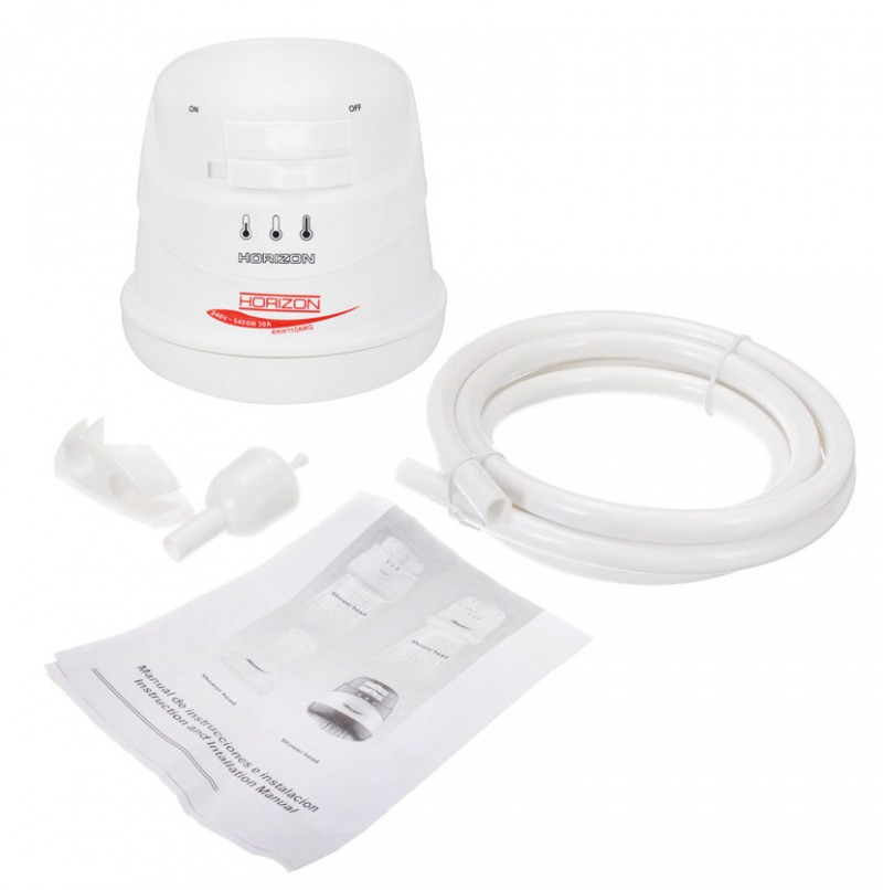 Душ – водонагрівач проточний Water Heater ST-05 Потужний душовий міні бойлер нагрівач води, 5400W - мініатюра 4