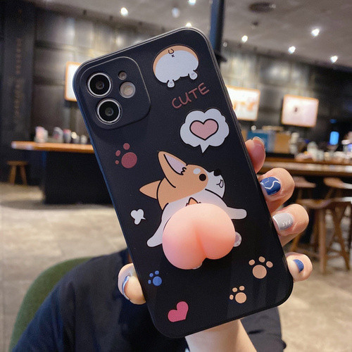 Антистрес наліпки багатофункціональні 3D Обмежувач – стопор від удару об стіну/дверей машини/тримач телефону "Попка", Набір 2шт. - мініатюра 4