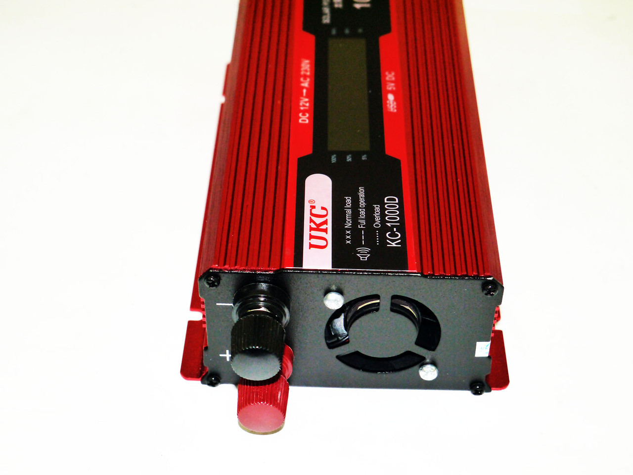 Перетворювач 12V-220V 1000W Інвертор напруги з LCD дисплеєм - мініатюра 3