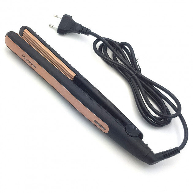 Плойка – праска Гофре для прикореневого об'єму Geemy GM-2955W ∙ Прилад для укладання - щипці дрібна хвиля - мініатюра 2