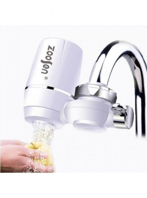 Насадка – фільтр на кран для очищення води ∙ Проточний побутовий фільтр WATER PURIFIER - мініатюра 3