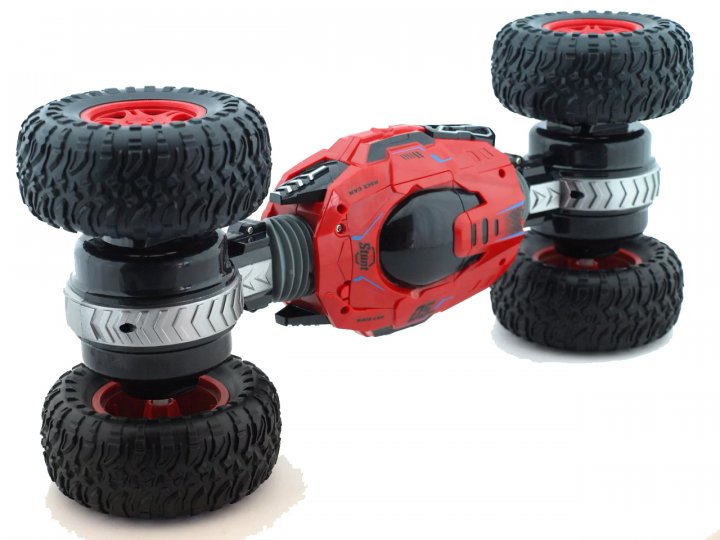 Радіокерована машинка - перевертень Dance Monster RQ-2028 Трансформер - всюдихід на радіокеруванні, 38 см - мініатюра 3