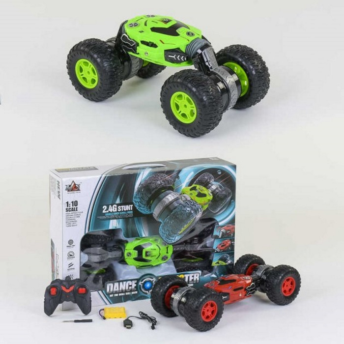 Радіокерована машинка - перевертень Dance Monster RQ-2028 Трансформер - всюдихід на радіокеруванні, 38 см - мініатюра 9