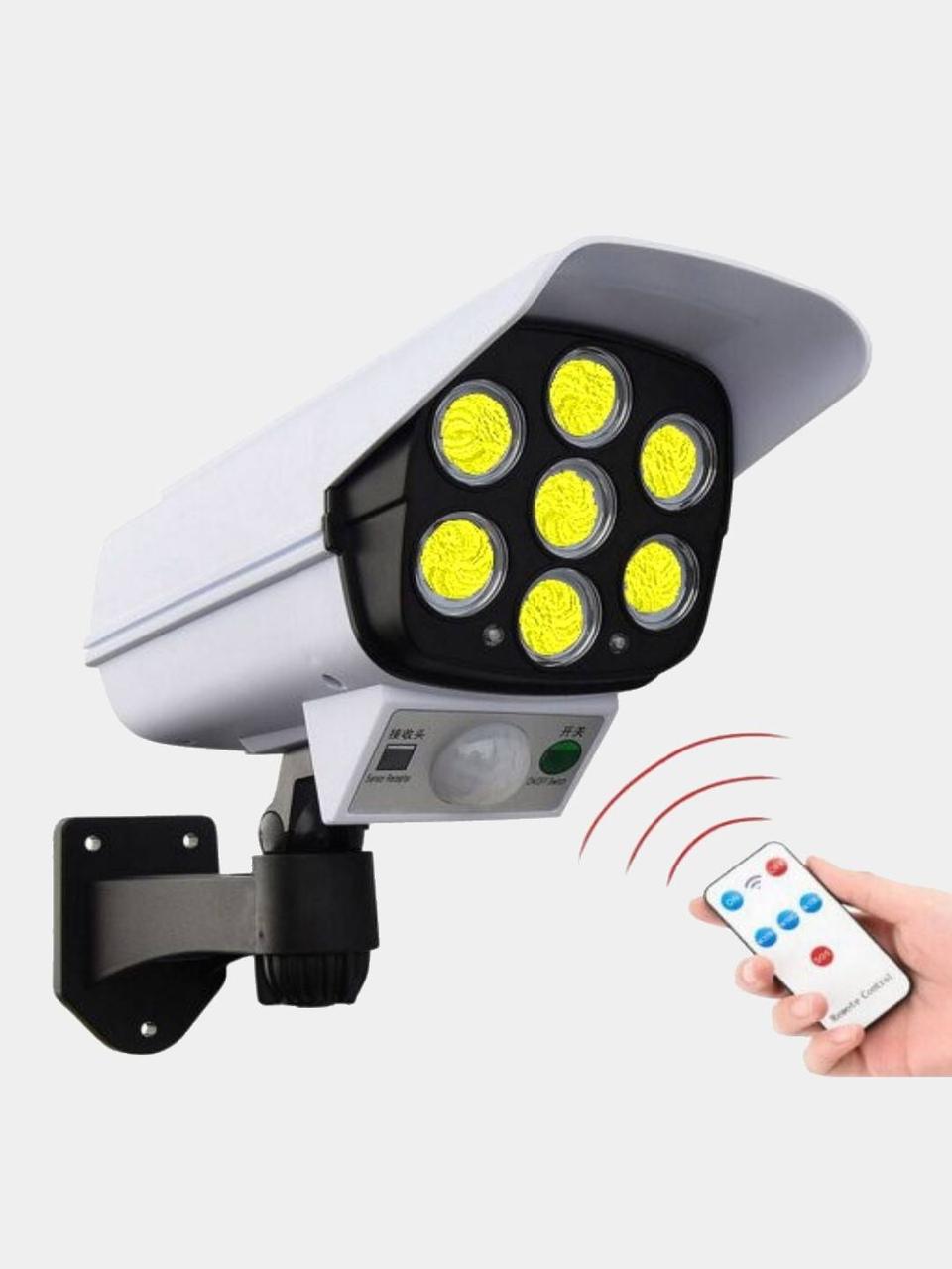 Вуличний ліхтар у вигляді камери Solar Light BL JLP 2178 Прожектор – світильник з датчиком руху на сонячній батареї Муляж камери відеоспостереження - мініатюра 2