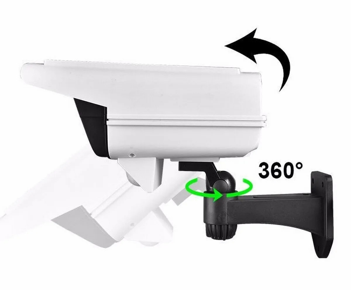 Вуличний ліхтар у вигляді камери Solar Light BL JLP 2178 Прожектор – світильник з датчиком руху на сонячній батареї Муляж камери відеоспостереження - мініатюра 4