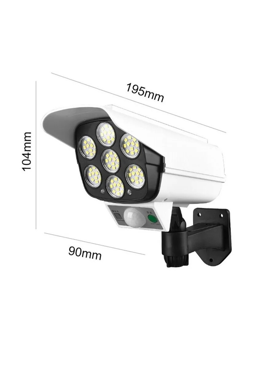 Вуличний ліхтар у вигляді камери Solar Light BL JLP 2178 Прожектор – світильник з датчиком руху на сонячній батареї Муляж камери відеоспостереження - мініатюра 8