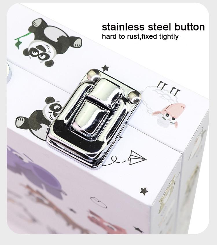 Дитячий набір для малювання та творчості в металевому кейсі Олівці ∙ Фломастери ∙ Фарби ∙ Крейди ∙ Пастель - мініатюра 7