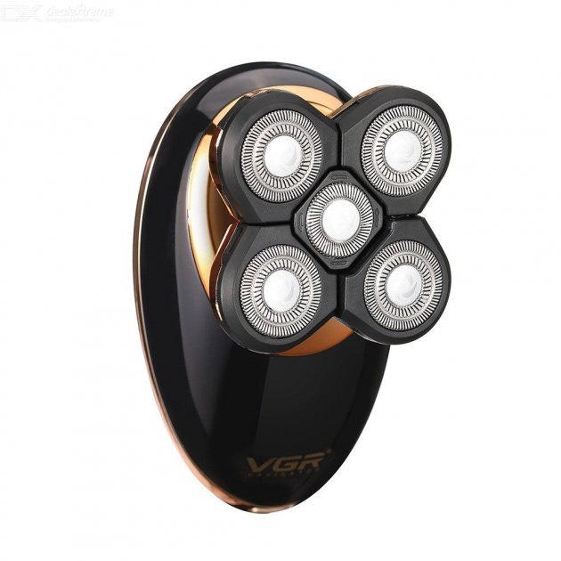 Бездротова електробритва для чоловіків VGR V-316 вологостійка електична бритва для сухого та вологого гоління - мініатюра 2