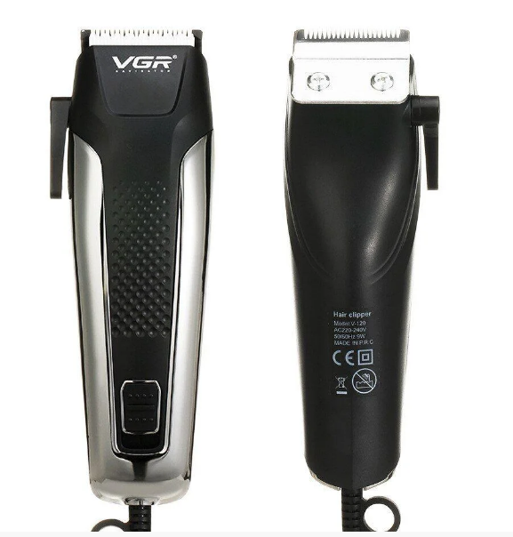 Бездротова машинка - триммер для стрижки VGR V-029 6 в 1 з насадками та підставкою - мініатюра 4