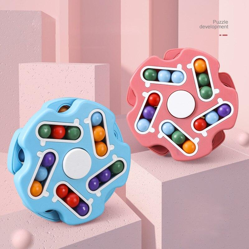 Антистрес – головоломка IQ Ball для дітей Fidget Spinner Magic Cube - мініатюра 2