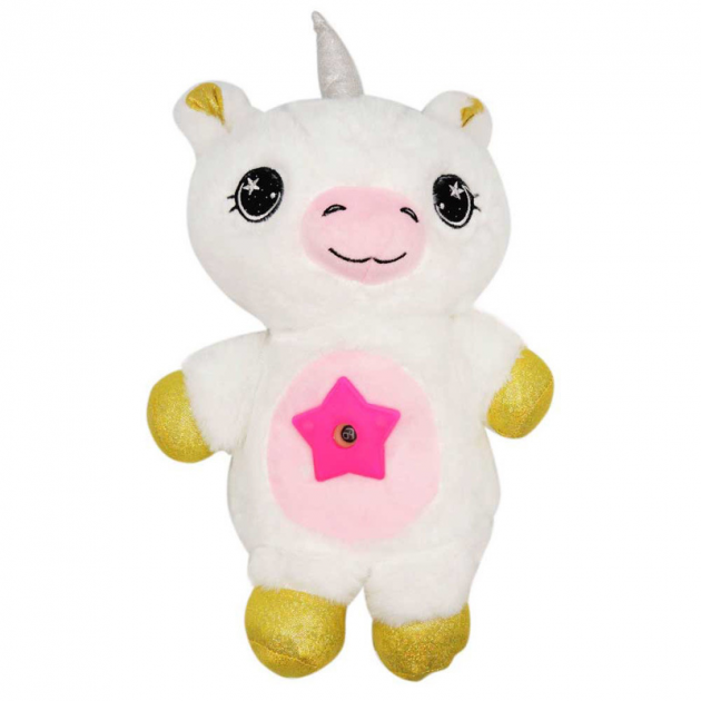 Дитячий нічник – проектор зоряного неба у формі м'якої іграшки Dream Lites ∙ М'яка іграшка, що світиться ∙ 7 кольорів LED підсвітки - мініатюра 4