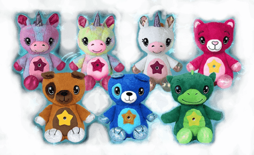 Дитячий нічник – проектор зоряного неба у формі м'якої іграшки Dream Lites ∙ М'яка іграшка, що світиться ∙ 7 кольорів LED підсвітки - мініатюра 7