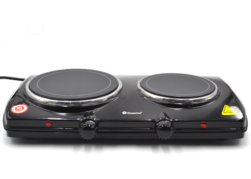 Настільна інфрачервона керамічна електроплита Domotec MS 5852 ∙ Електрична плита на дві конфорки 2 х 900 Вт - мініатюра 2