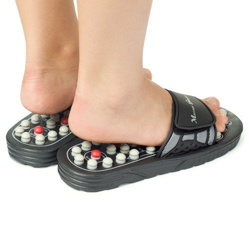 Тапочки масажні Slipper Акупунктурне масажне взуття - мініатюра 2