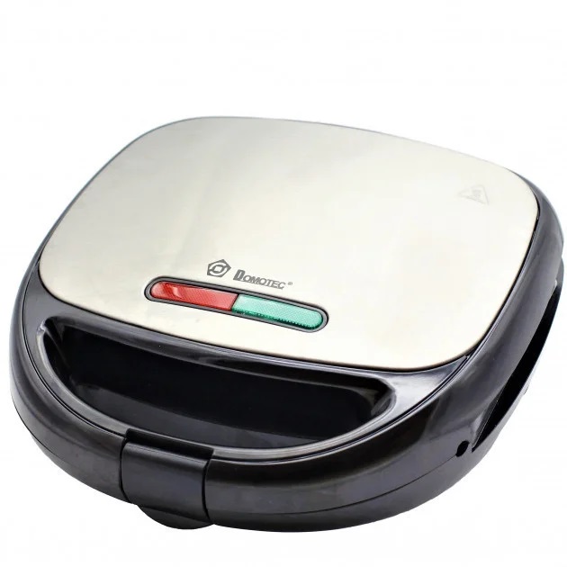 Мультипекар 6 в 1 зі знімними формами для випікання вафель, кексів, горішків, сендвічів ∙ Бутербродниця ∙ Вафельниця ∙ Гриль Domotec MS 7706 - мініатюра 6
