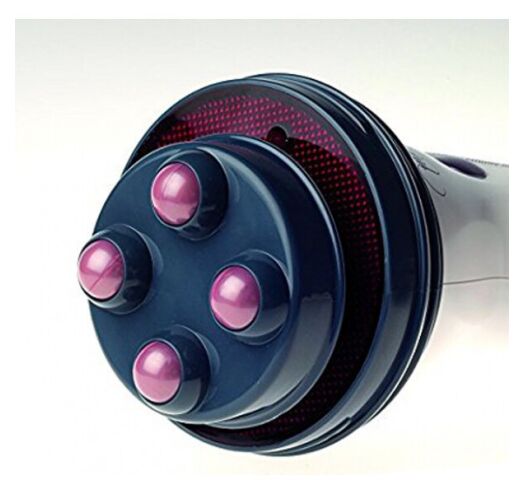 Інфрачервоний ручний масажер Body Innovation ∙ Антицелюлітний вібромасажер з насадками для всього тіла - мініатюра 4