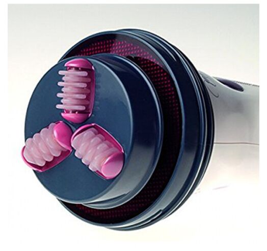 Інфрачервоний ручний масажер Body Innovation ∙ Антицелюлітний вібромасажер з насадками для всього тіла - мініатюра 6