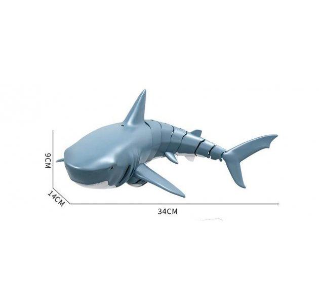 Радіокерована інтерактивна іграшка Акула Shark ∙ Вбудований акумулятор ∙ Поворот на 360 градусів ∙ Пульт радіокерування - мініатюра 3