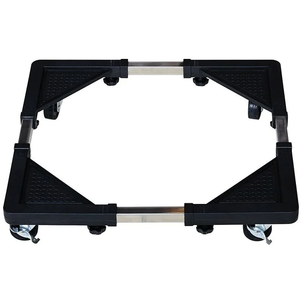 Універсальна підставка на коліщатках для пересування побутової техніки ∙ Пересувна підставка для пральної машини та холодильника, 54 х 54 см - мініатюра 3